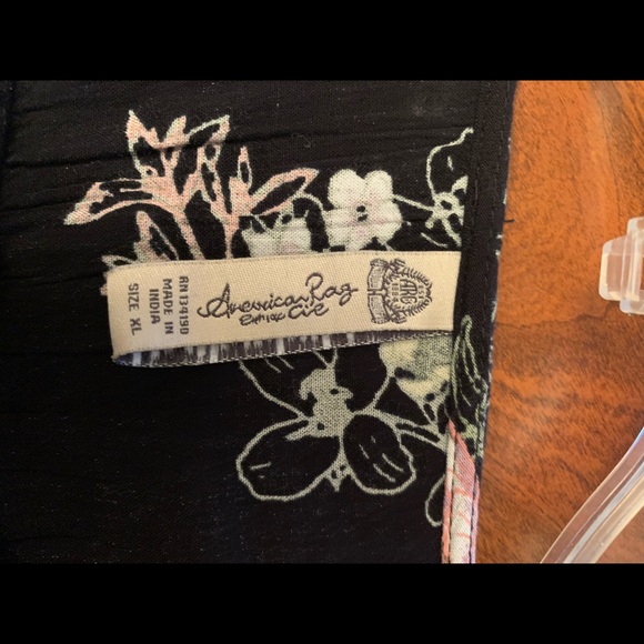 American rag long sleeve crop top - Picture 3 of 4